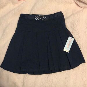 2/$10 Cat & Jack Blue Uniform Skirt Size 10 Girls